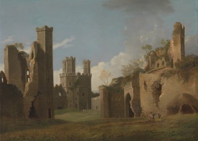 Caernarvon Castle von Joseph Farington